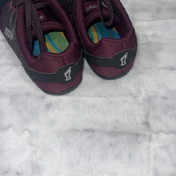 Inov-8 Black and Dark Red Running Shoes size 8 - Picture 5 of 6